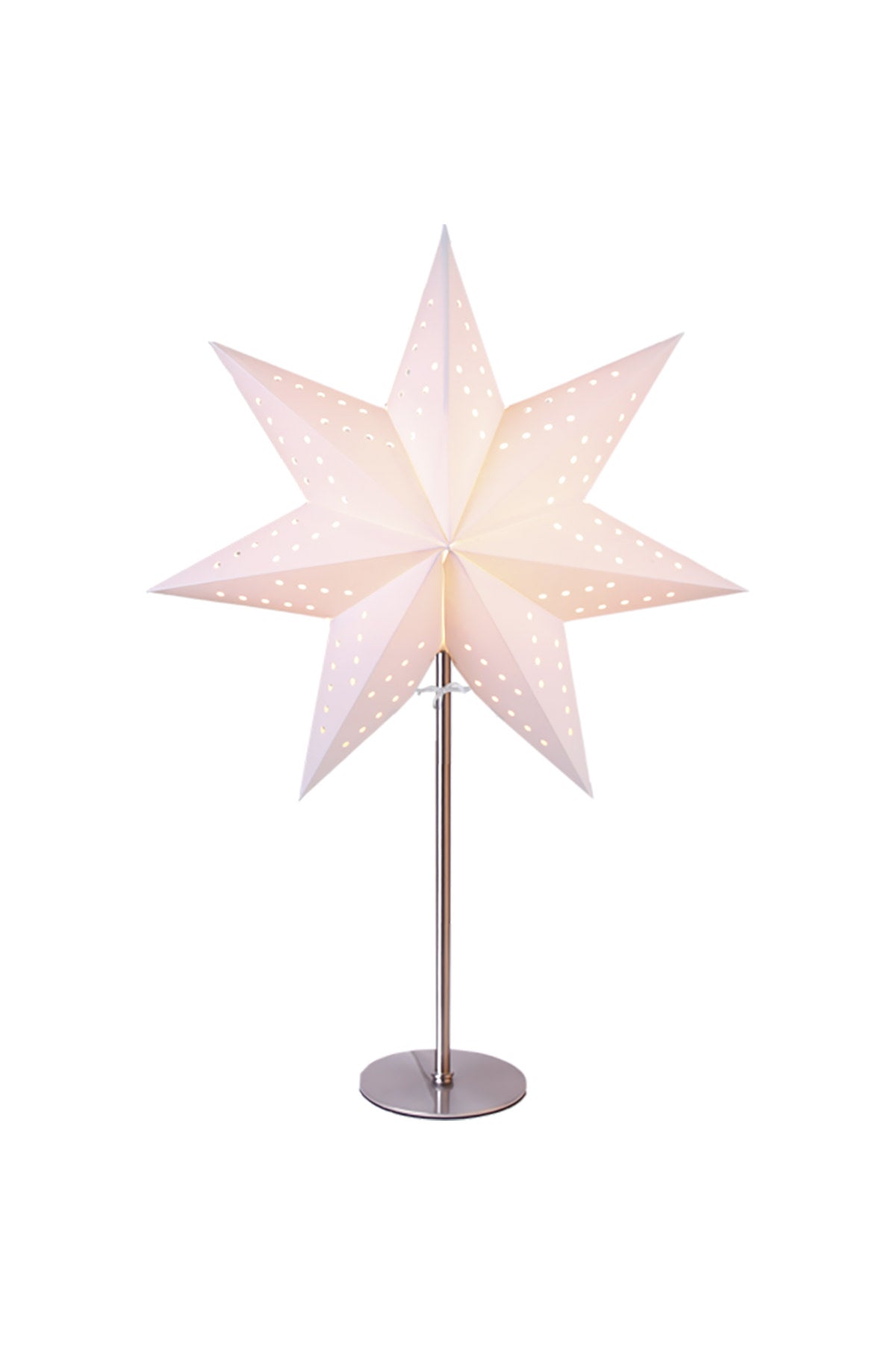 Sternlampe „Bobo“ weiß – 51 cm