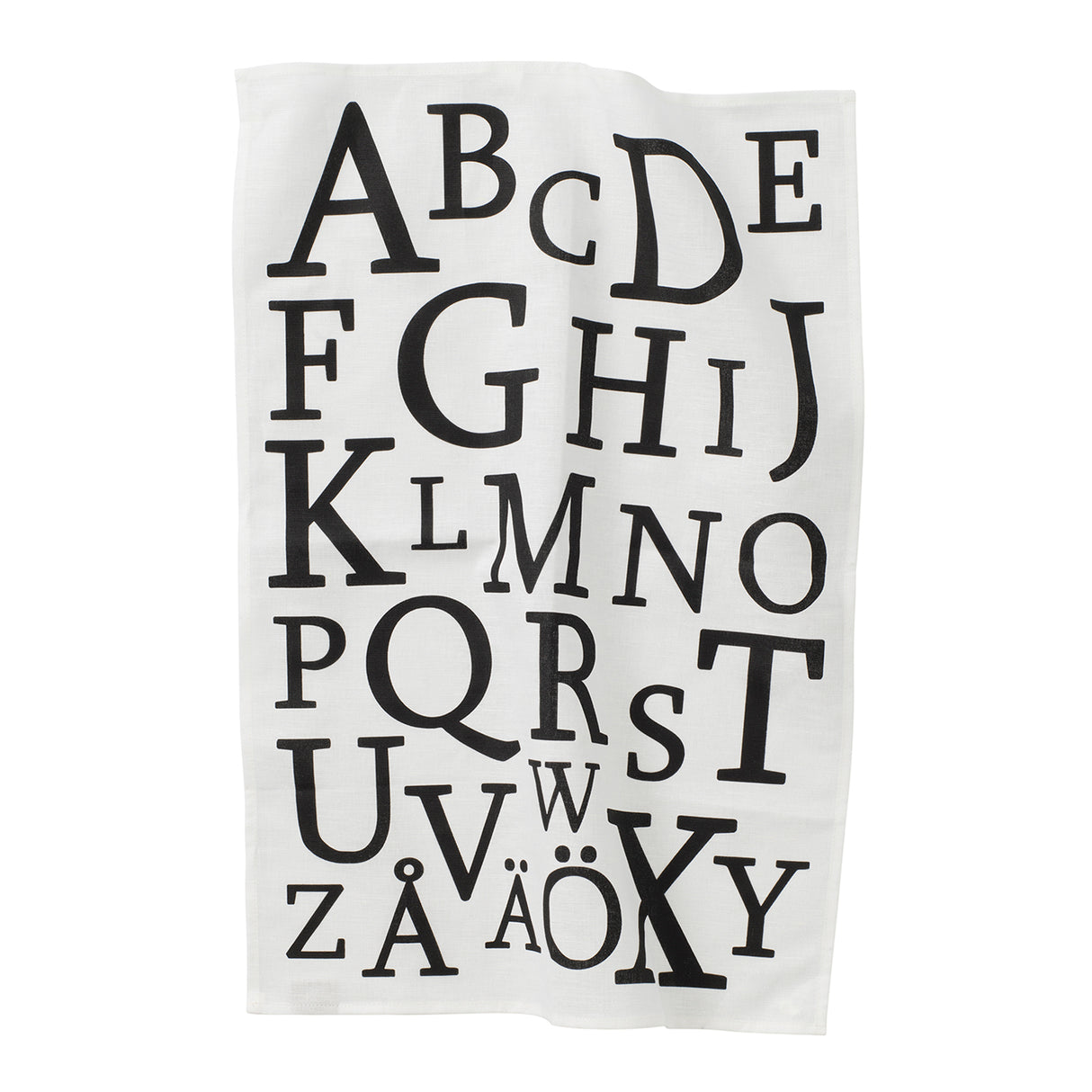 Spira of Sweden – Küchentuch „ABC“ - 47 x 65 cm