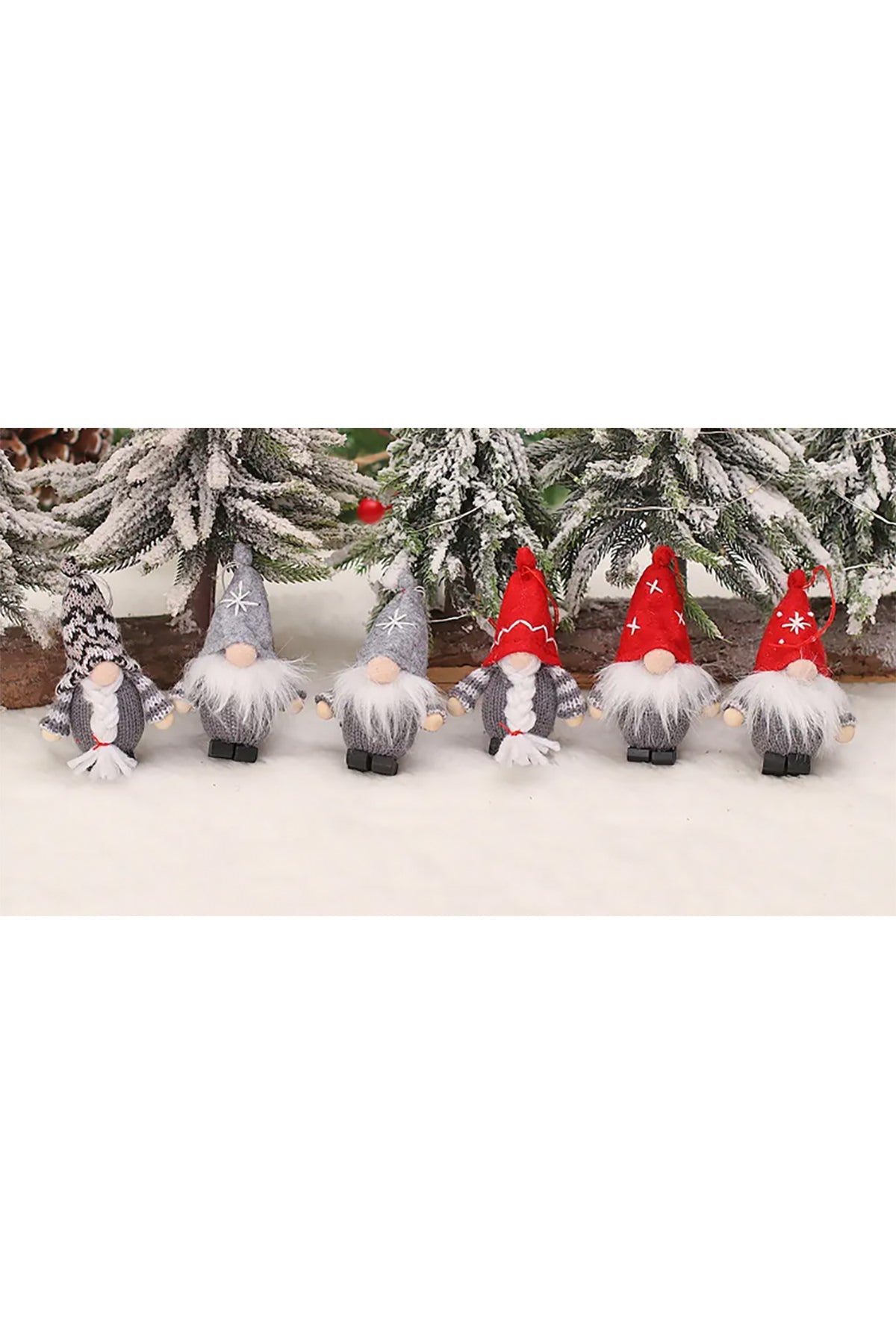 Weihnachtstrolle Lasse zum Aufhängen | 19 cm | 3-er Set