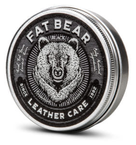 Fat Bear Black – Lederpflege für dunkles Leder, 100 ml