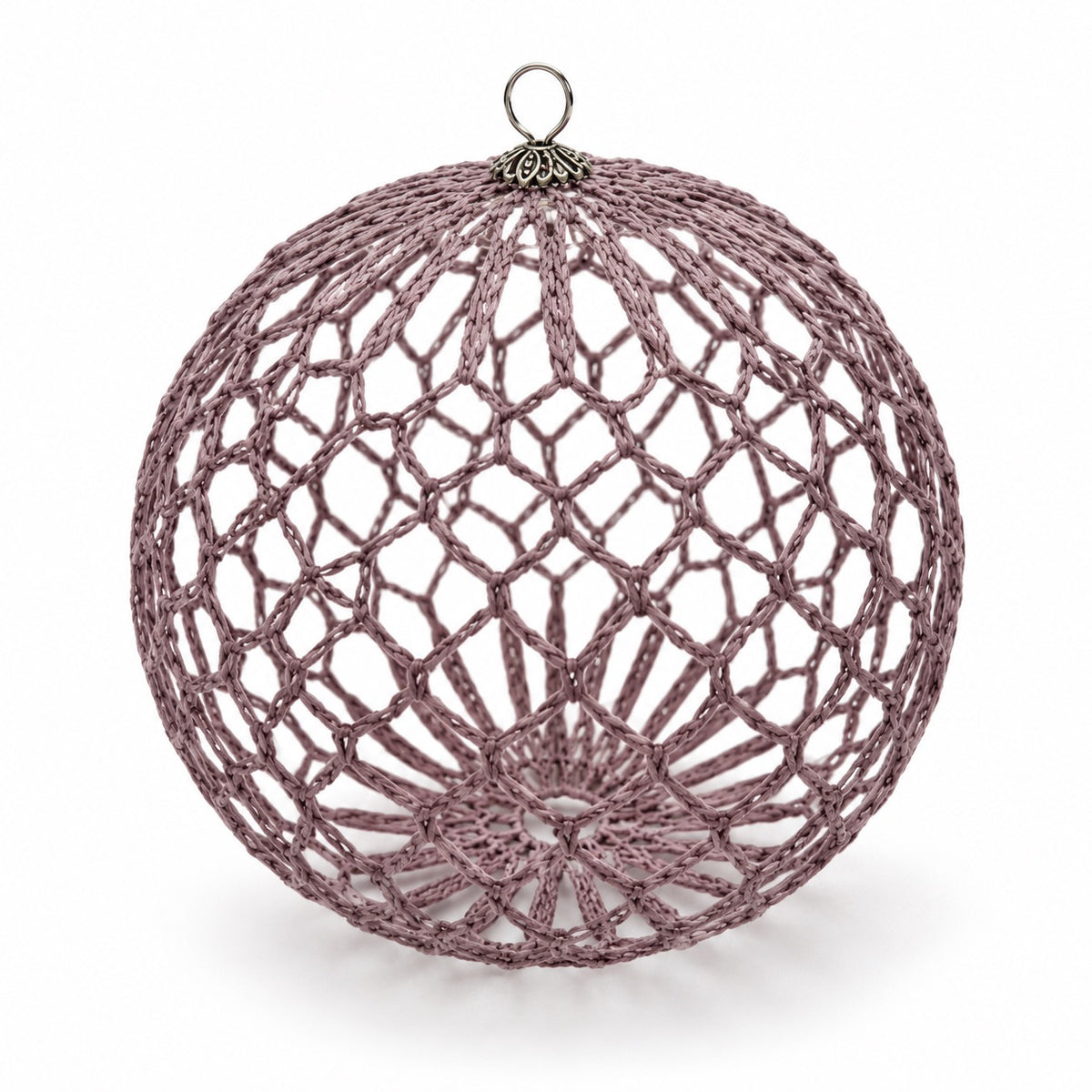 LanaBernArt – Gehäkelte Dekokugel Antik – ca. 9 cm