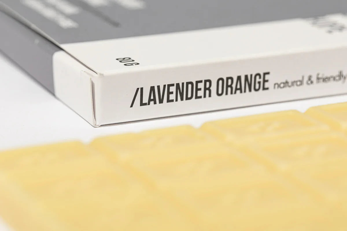Hopery Lavender Orange Bath Chocolate – Pflegende Badeschokolade