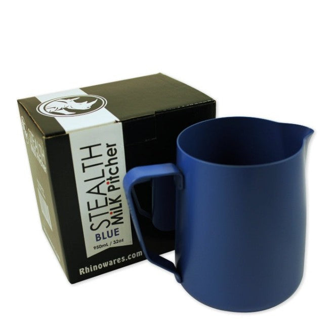 Rhino Stealth Milk Pitcher 32oz/950ml | Blau
