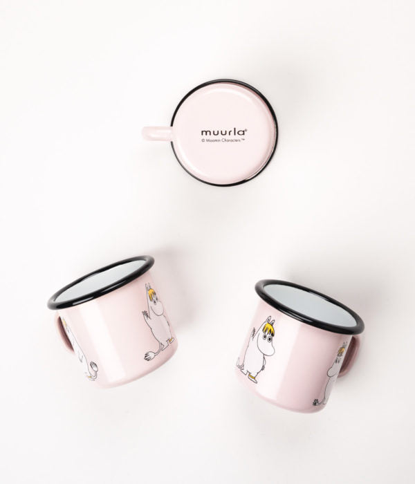 Muurla Moomin Emaillebecher 'Snorkmaiden' - 250 ml
