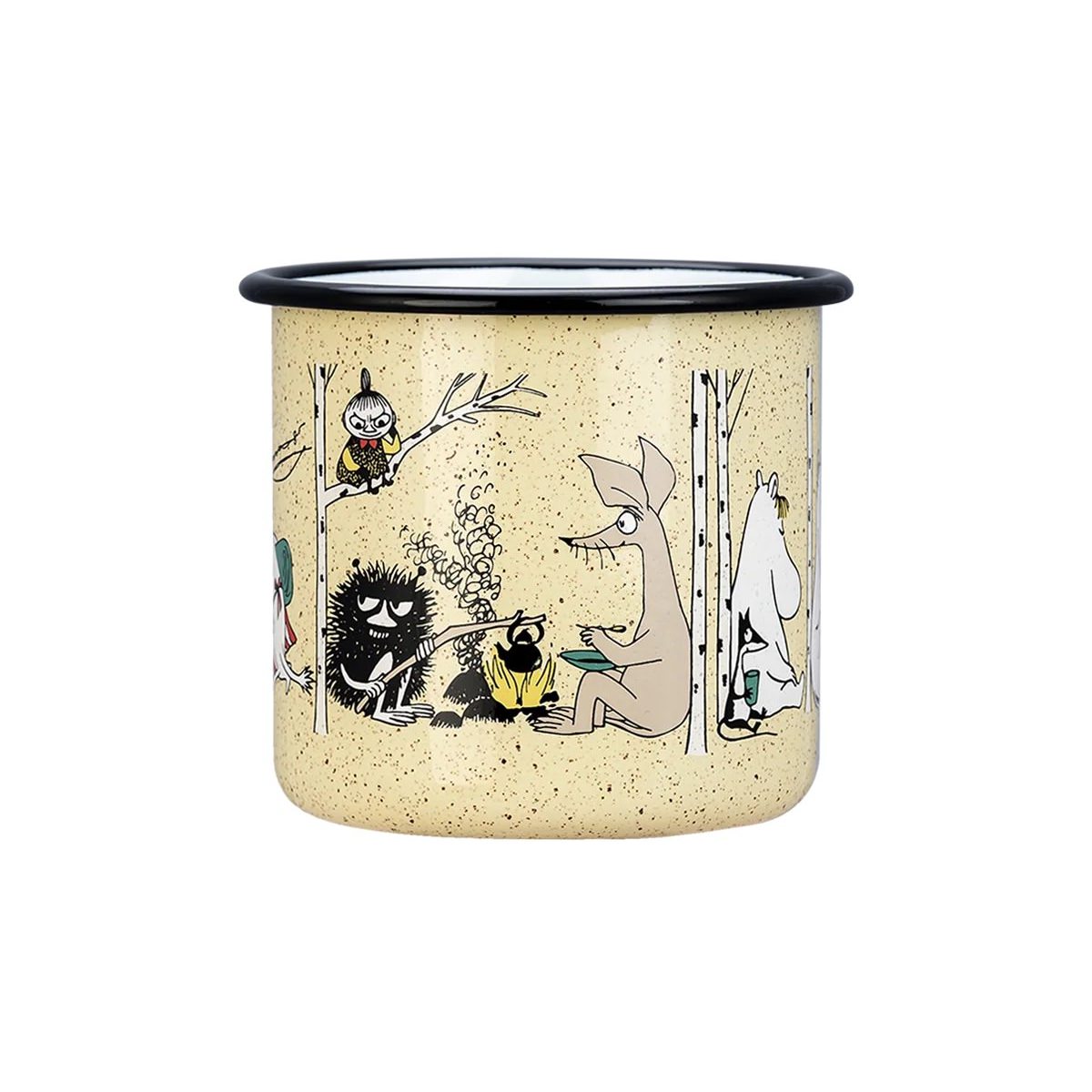 Muurla Moomin Emaillebecher 'Campers' - 800 ml