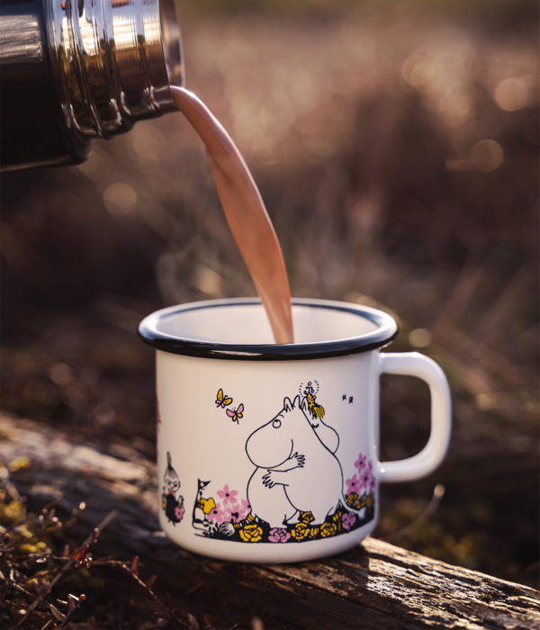 Muurla Moomin Emaillebecher 'Hug' - 250 ml