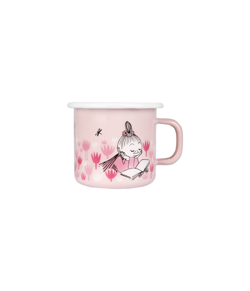 Muurla Moomin Emaillebecher 'In the Garden, Girls' - 250 ml