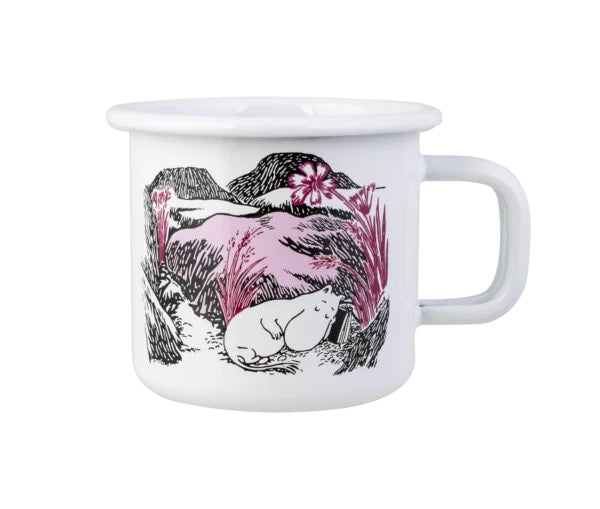 Muurla Moomin Originals Emaillebecher 'At the Meadow' - 370 ml