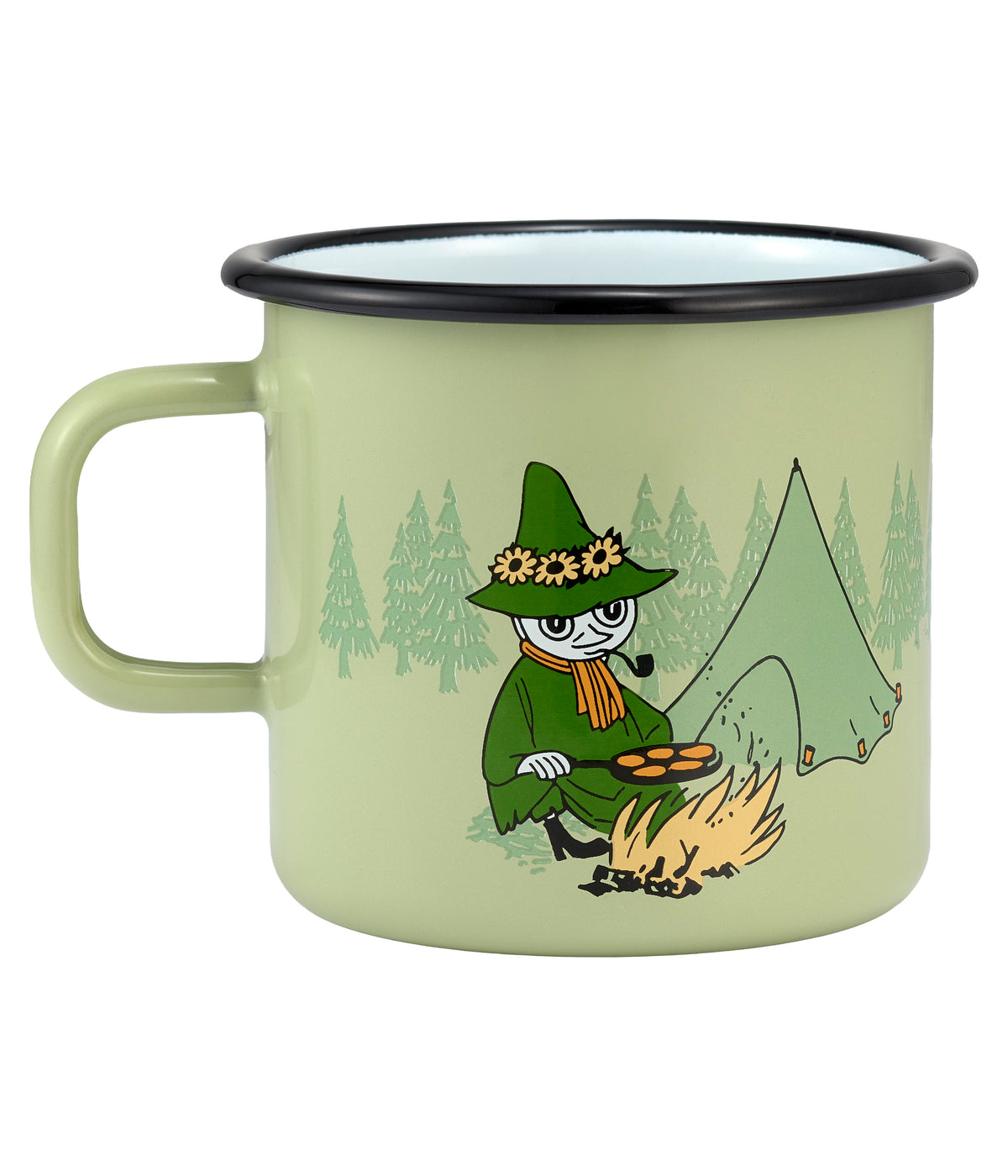 Muurla Moomin Emaillebecher 'Campers' - 550 ml