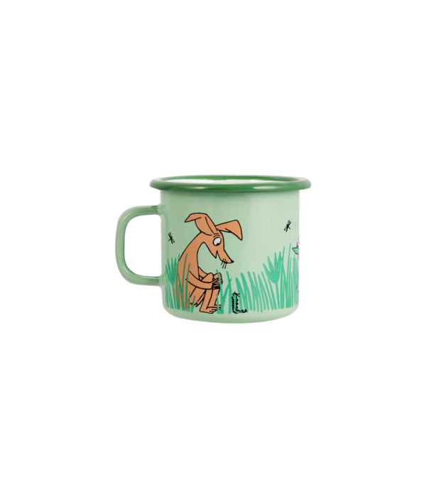 Muurla Moomin Emaillebecher 'In the Garden, Boys' - 250 ml