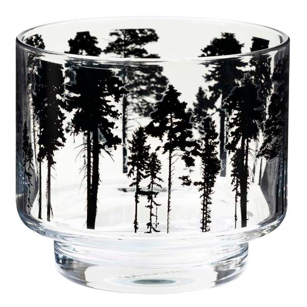 Muurla Tea Candle Holder & Bowl 'Nordic The Forest' - 8 cm