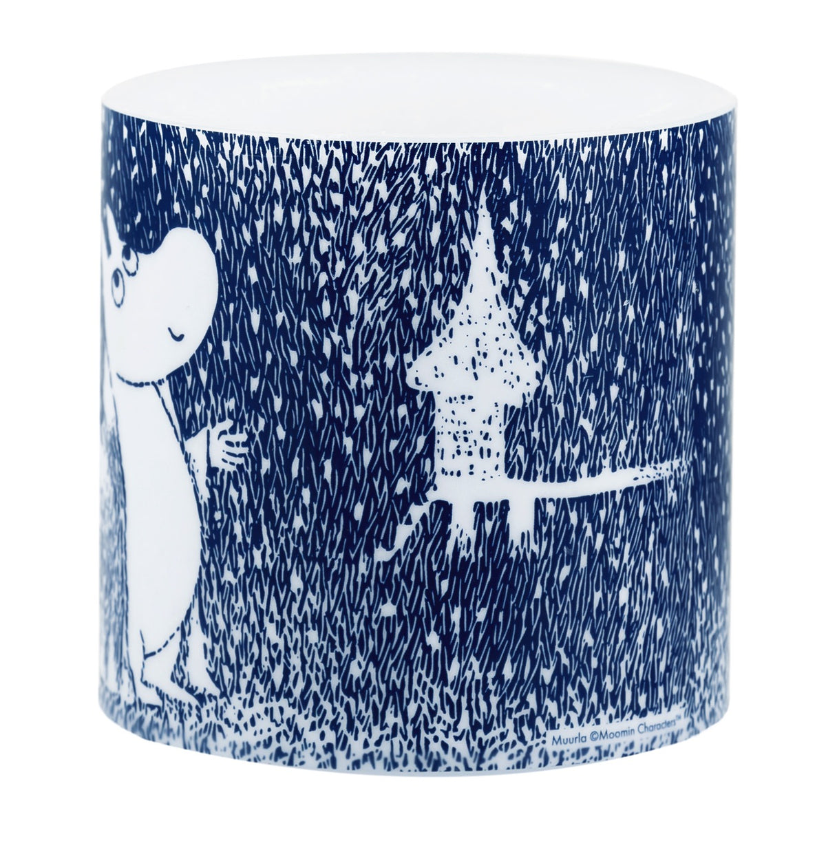 Muurla Kerze „First Snow“ - Moomin - 8 cm