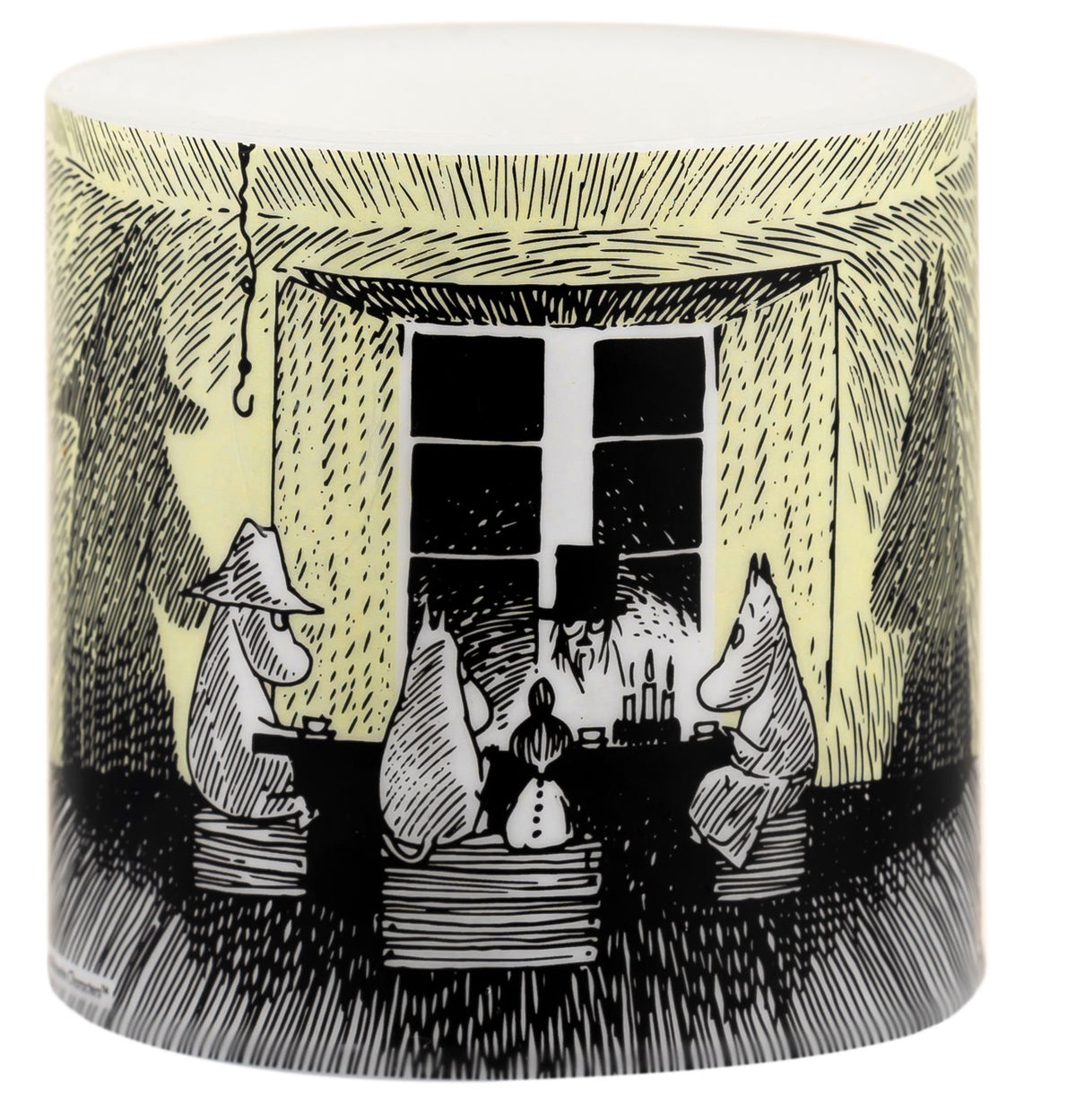 Muurla Kerze „Shadows“ - Moomin - 8 cm