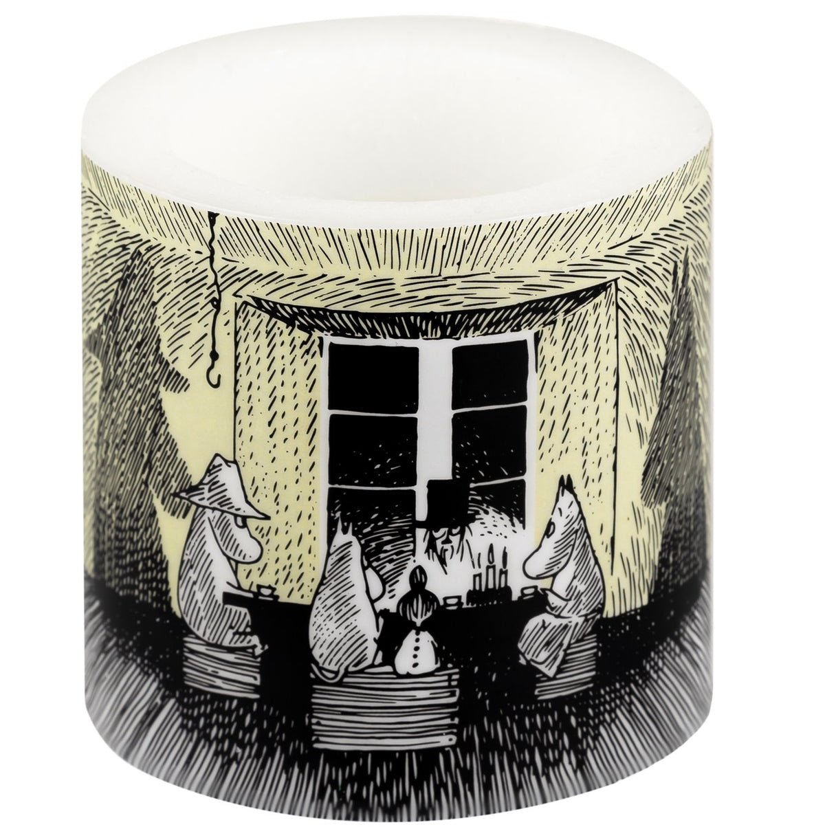 Muurla Kerze „Shadows“ - Moomin - 8 cm