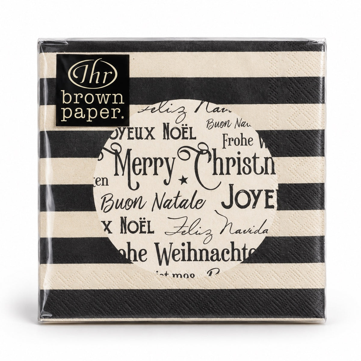 IHR Servietten „Christmas Circle“ – 25 × 25 cm