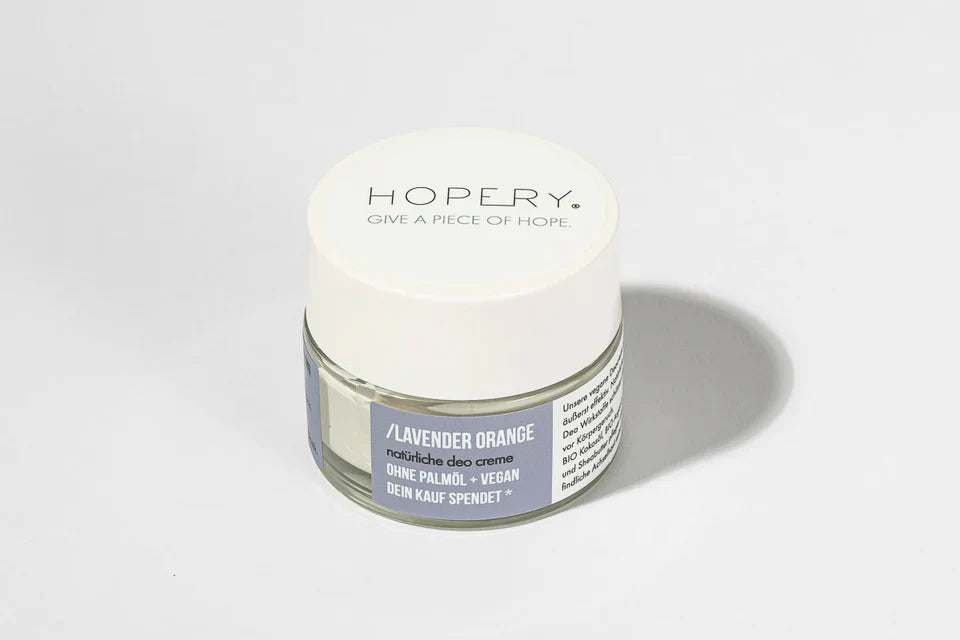 Hopery Lavender Orange Deo Creme – Extra milde Deopflege