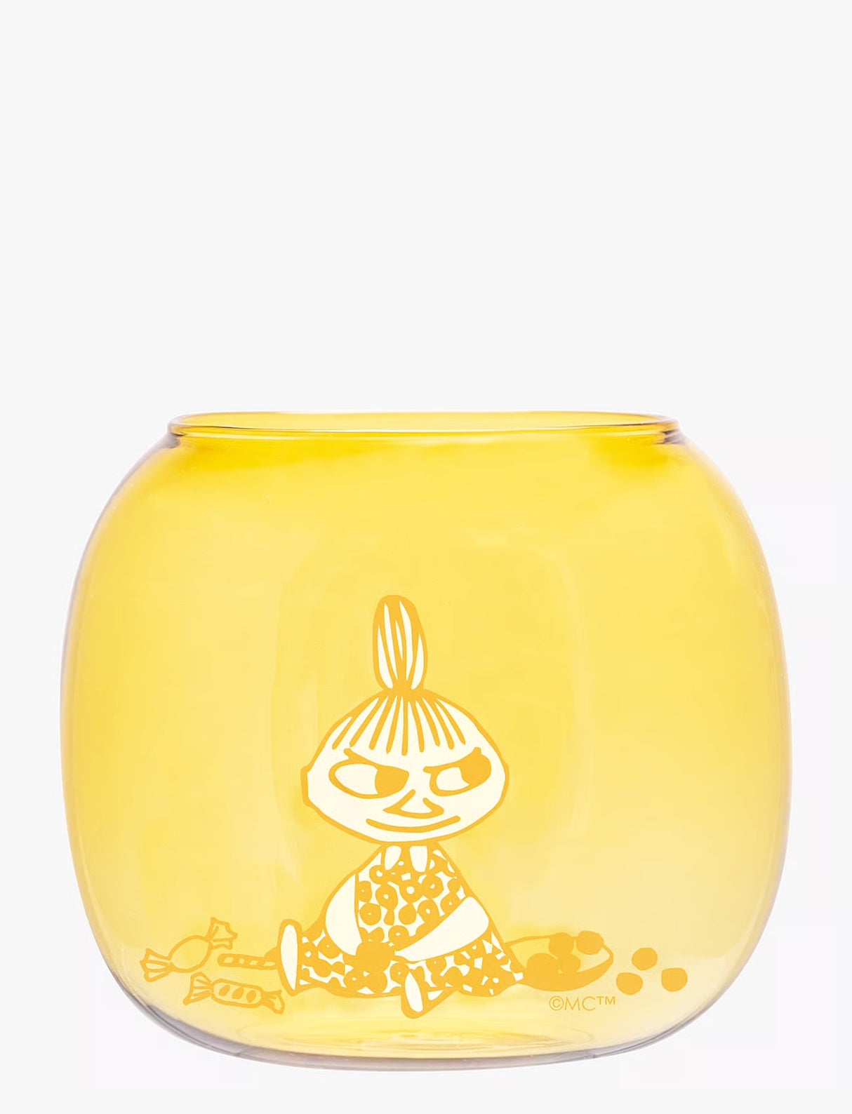 Muurla Teelichthalter 'Little My' - gelb - 11 x 9,5 cm