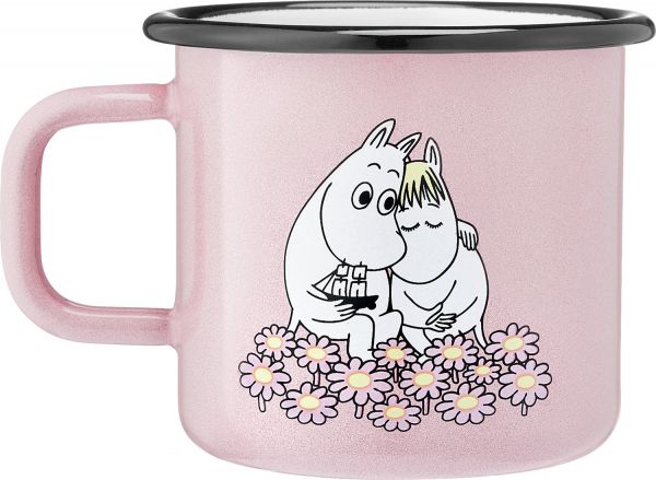 Muurla Moomin Emaillebecher 'Together' - 370 ml