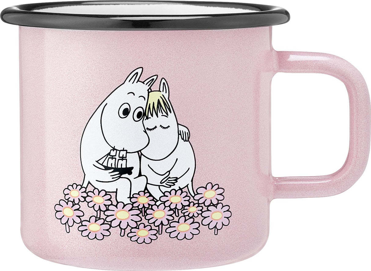 Muurla Moomin Emaillebecher 'Together' - 370 ml
