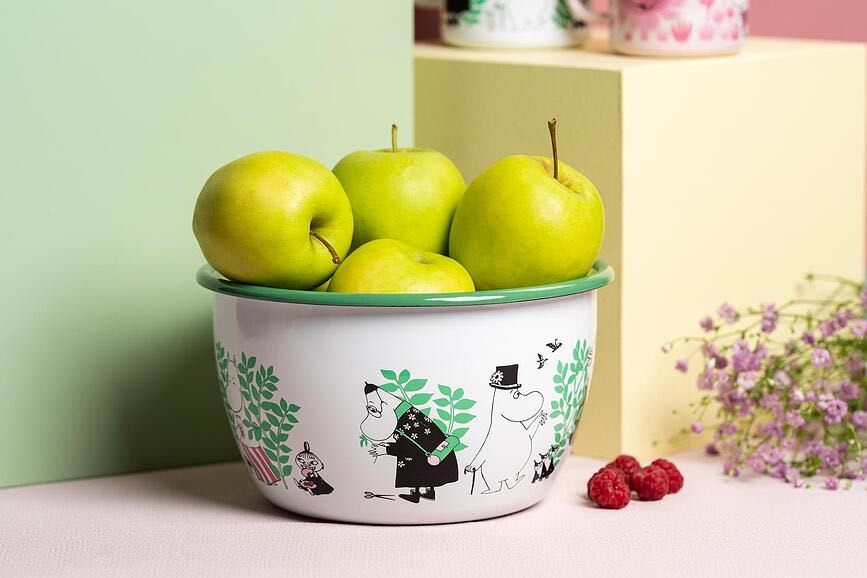 Muurla Moomin Bowl 'In the Garden' - 2l