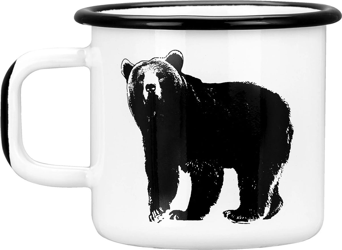 Muurla – Emaillebecher „The Bear“ – 800 ml