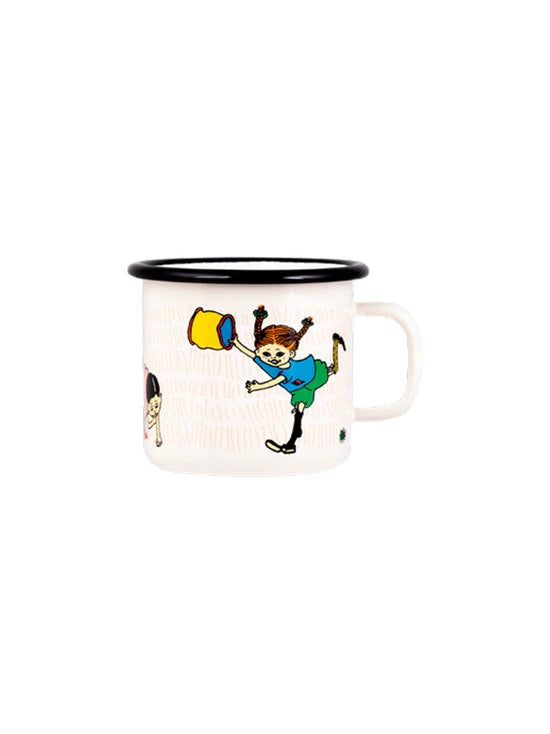 Muurla Emaillebecher Pippi 'The Snirkle Hunt' - 250 ml
