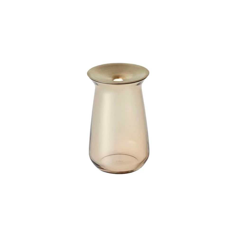 Kinto LUNA Vase 80x130mm - brown