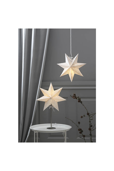 Sternlampe „Bobo“ weiß – 51 cm