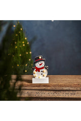 Dekoleuchte Schneemann | 14 cm