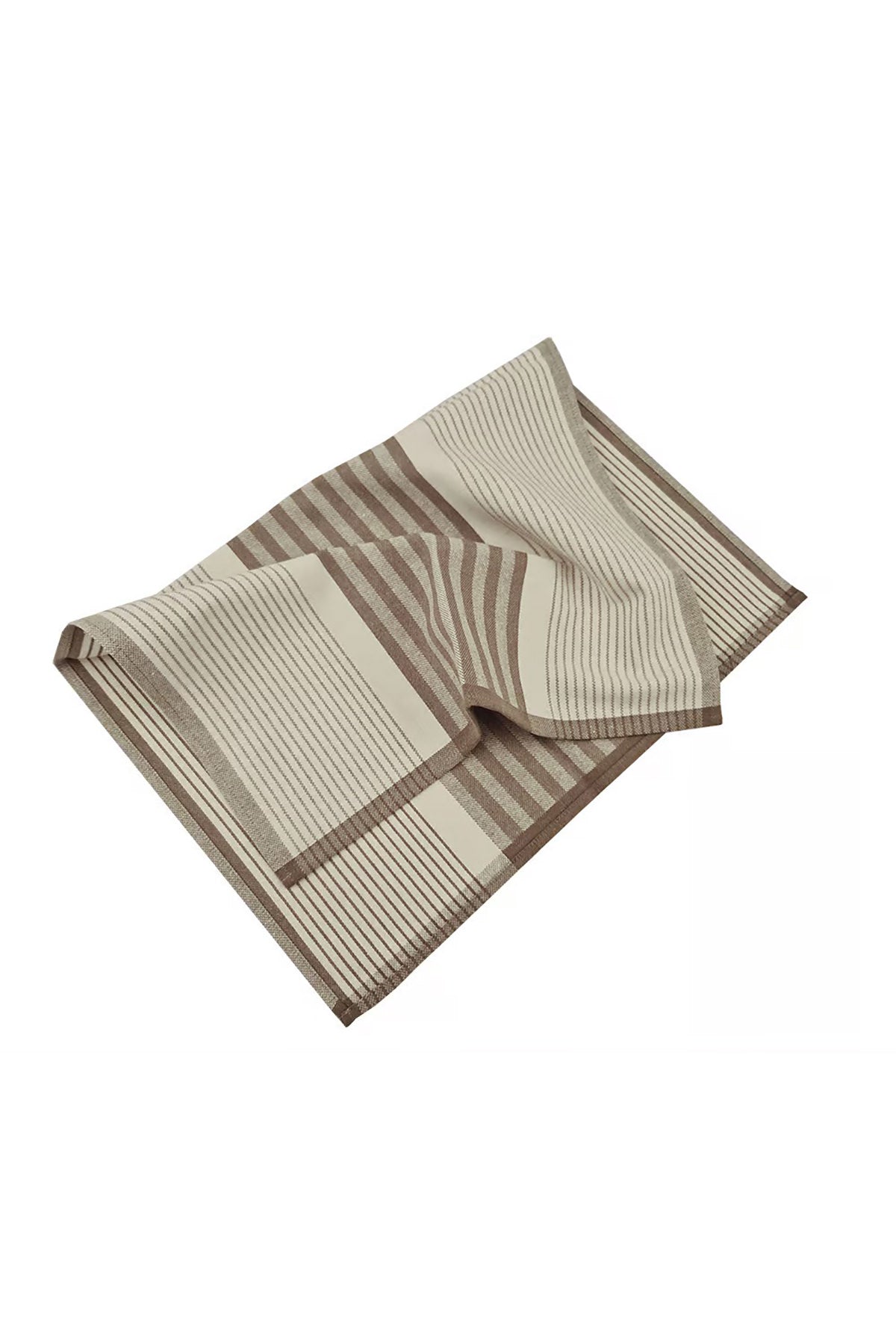 Geschirrtuch beige Streifen | 47x70 cm, recycled