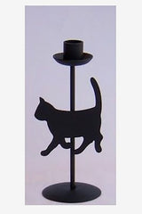 Kerzenhalter aus Eisen | Katze