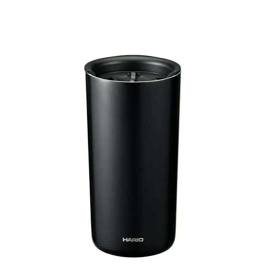 HARIO Double-Walled Tumbler mit Keramikbeschichtung Schwarz – 350 ml