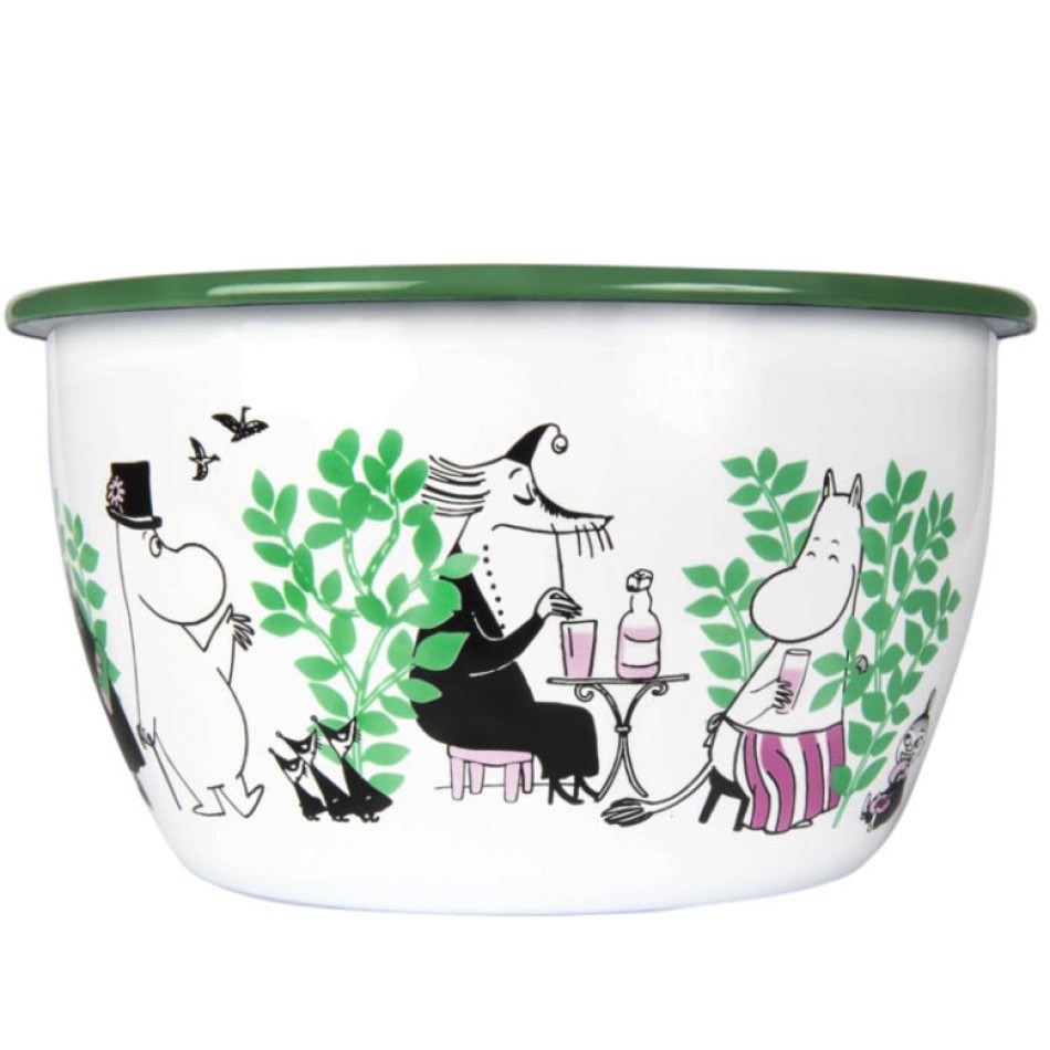 Muurla Moomin Bowl 'In the Garden' - 2l