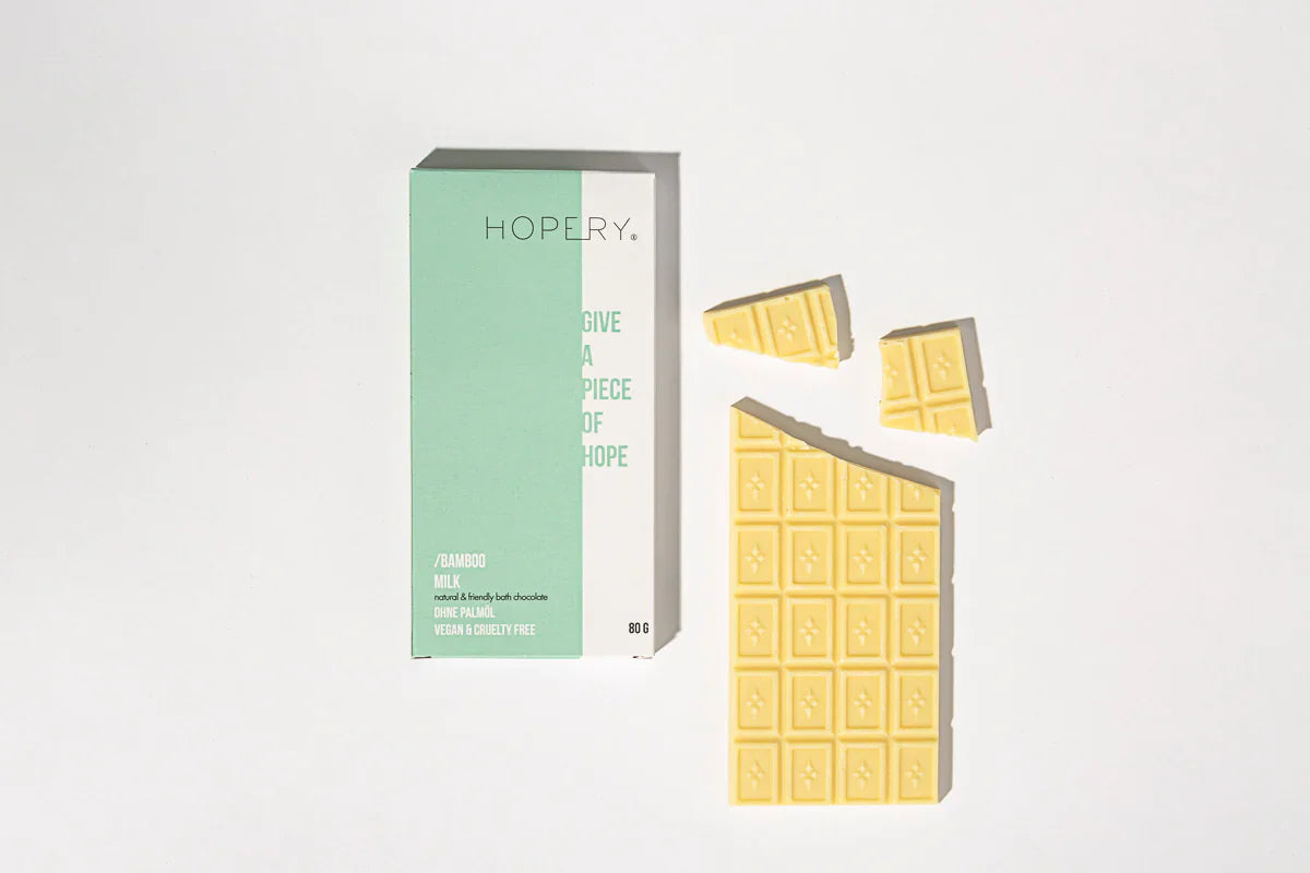 Hopery Bamboo Milk Bath Chocolate – Vegane Badeschokolade