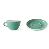 ACME Latte Cup Evolution & Saucer I 280ml & 15cm I Feijoa commercial ACME & Co. 