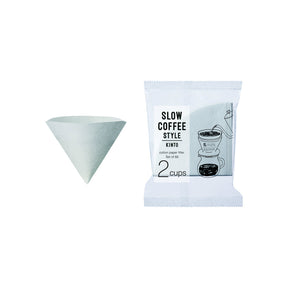 Kinto SCS-02-CP-60 Papierfilter aus Baumwolle für 2 Tassen commercial Kinto 