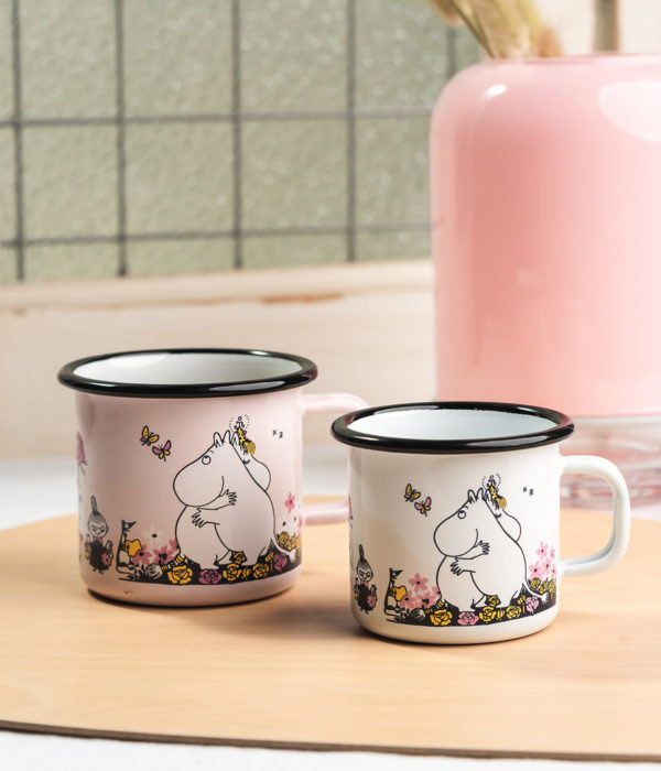Muurla Moomin Emaillebecher 'Hug' - 250 ml