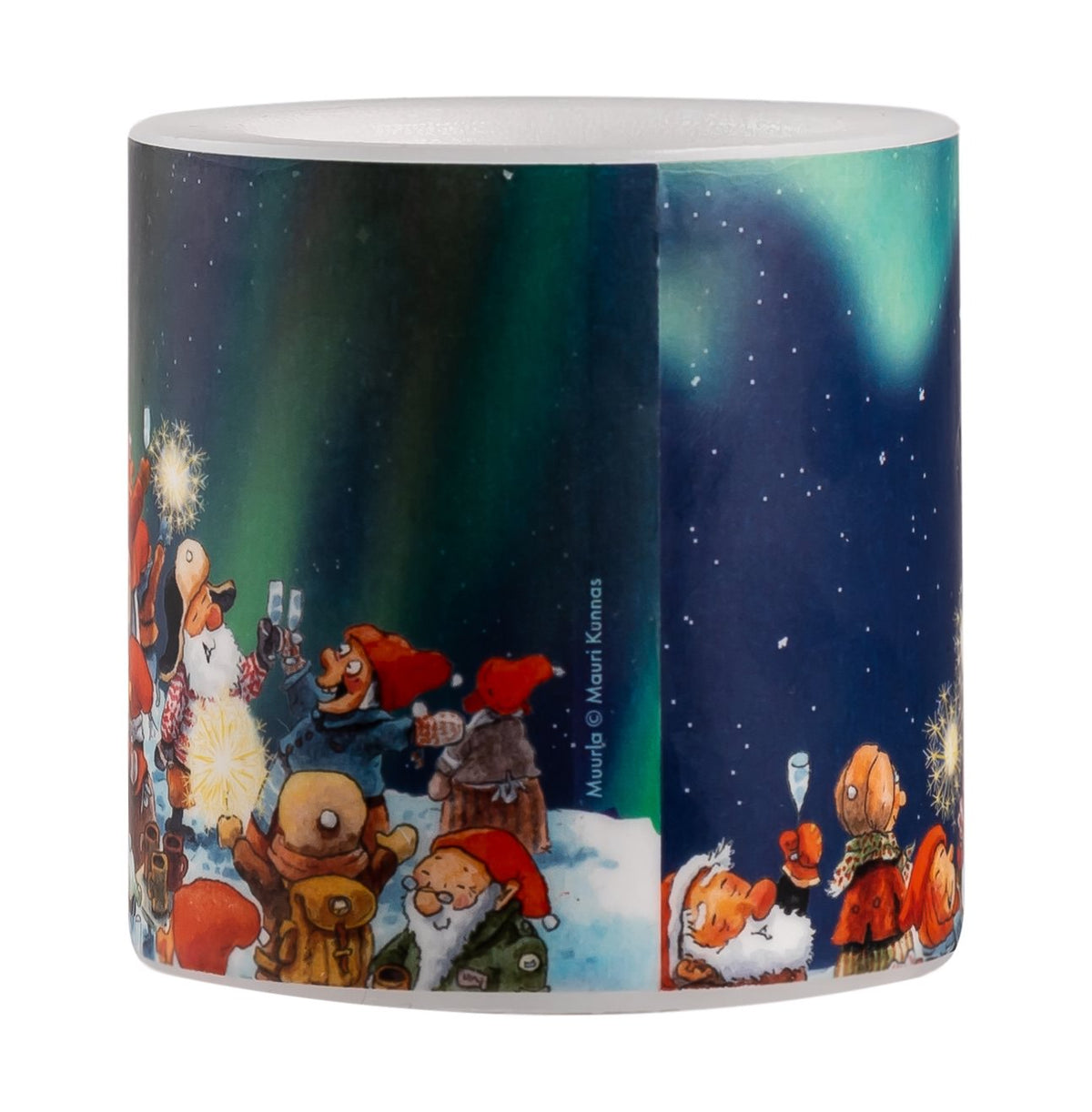 Muurla Kerze „Party“ – Mauri Kunnas – 8 cm