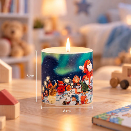 Muurla Kerze „Party“ – Mauri Kunnas – 8 cm