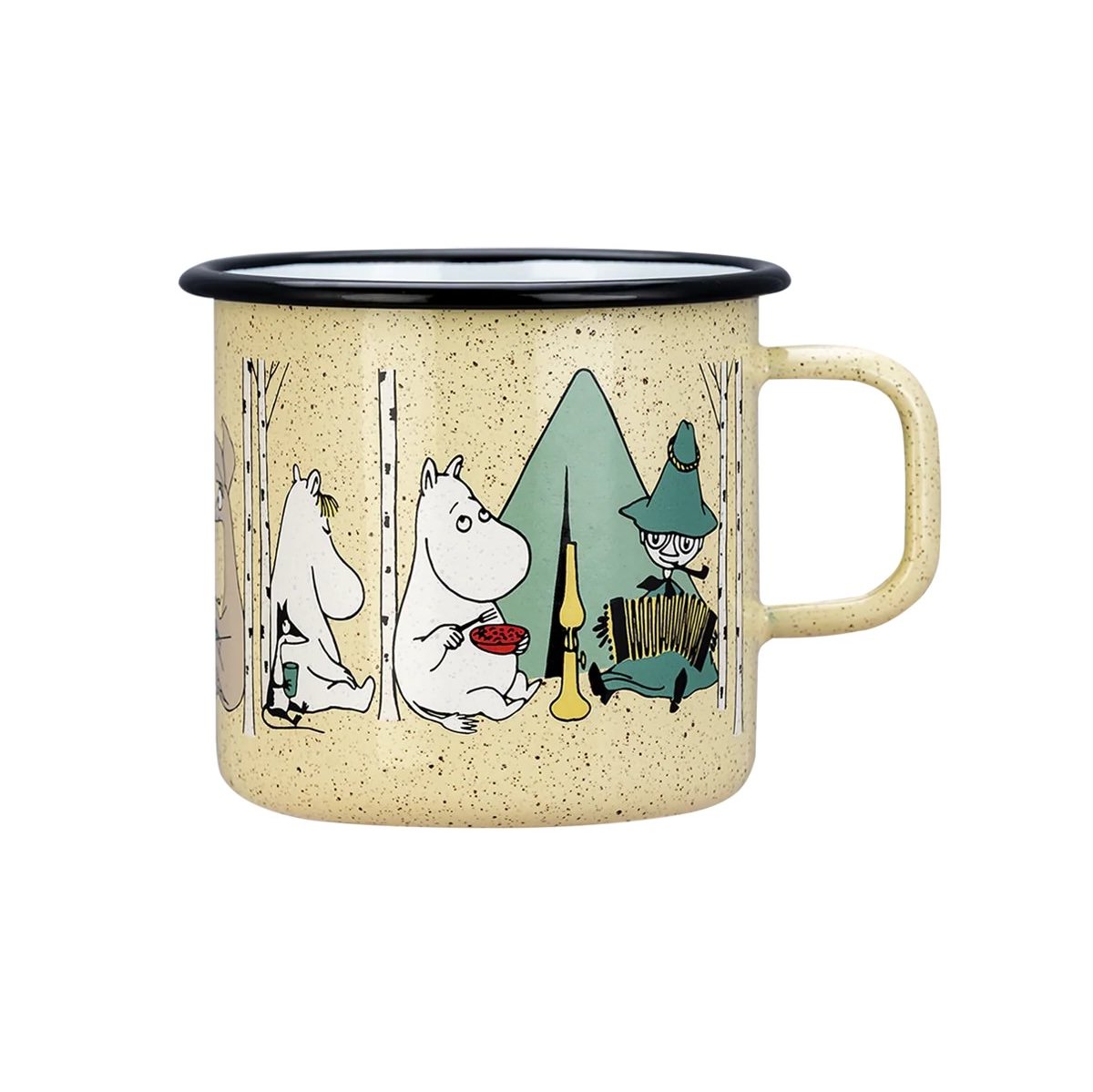 Muurla Moomin Emaillebecher 'Campers' - 800 ml