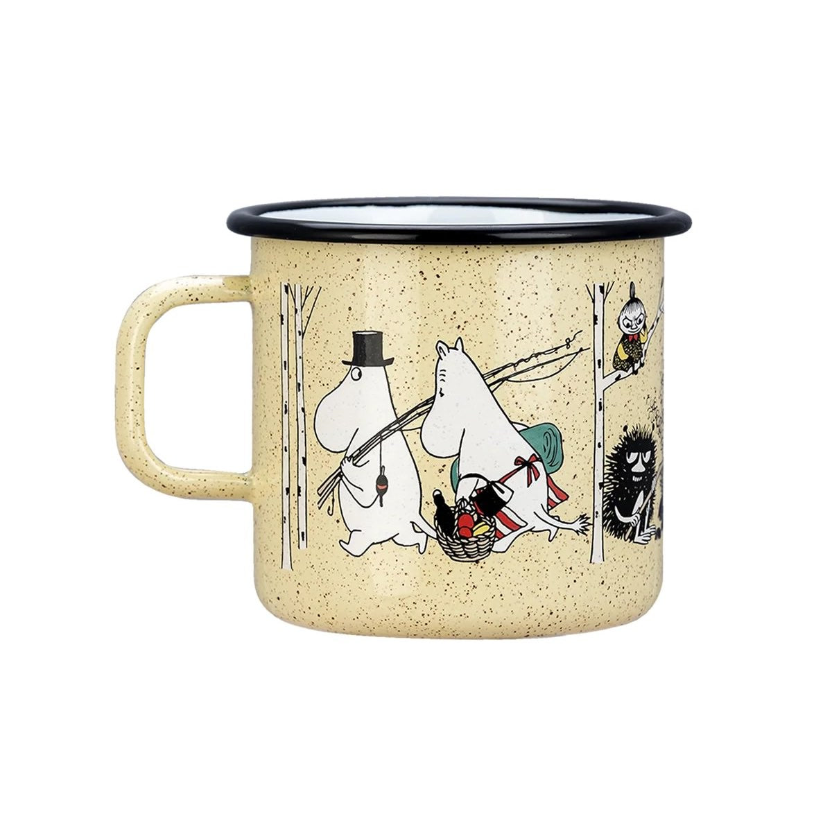 Muurla Moomin Emaillebecher 'Campers' - 800 ml