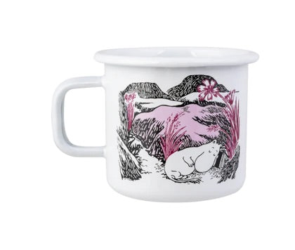 Muurla Moomin Originals Emaillebecher 'At the Meadow' - 370 ml