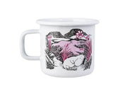 Muurla Moomin Originals Emaillebecher 'At the Meadow' - 370 ml