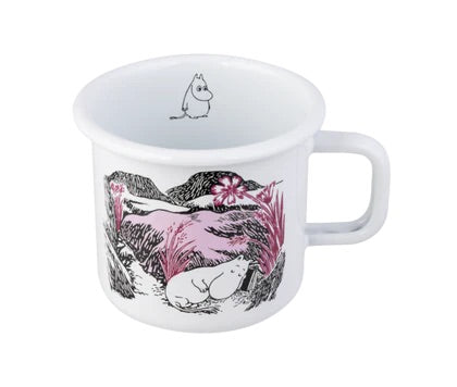 Muurla Moomin Originals Emaillebecher 'At the Meadow' - 370 ml