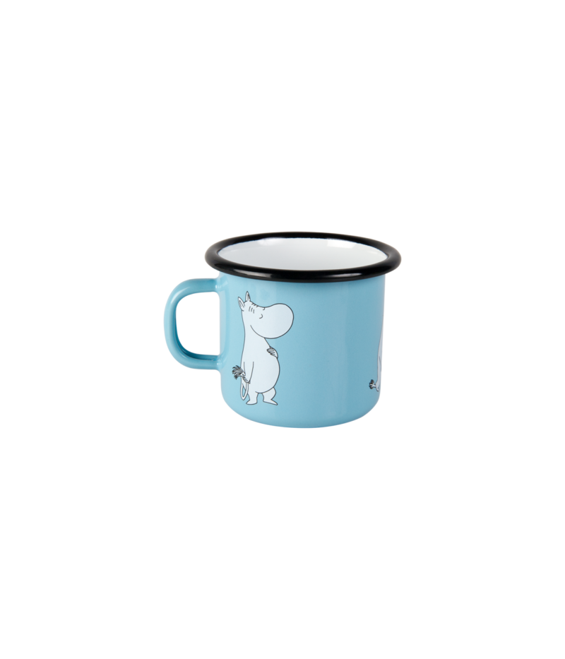 Muurla Moomin Emaillebecher 'Muumipeikko' - 250 ml