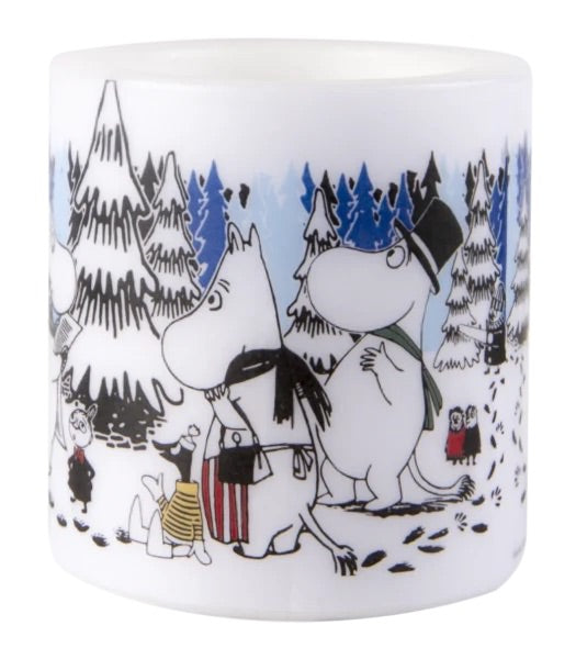 Muurla Kerze „Moomin Winter Forest“ - 12 cm