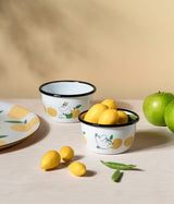 Muurla Bowl Moomin 'Joyful Apples' - 300 ml - Gelb
