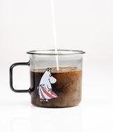 Muurla Moomin Glasbecher 'Moominmamma' - Grau - 350 ml