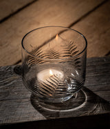 Muurla Tea Candle Holder & Bowl 'Nordic The fern' - 8 cm