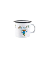 Muurla Emaillebecher Pippi 'Pippi and the Horse' - 250 ml